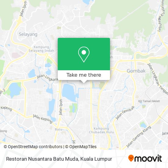 Restoran Nusantara Batu Muda map