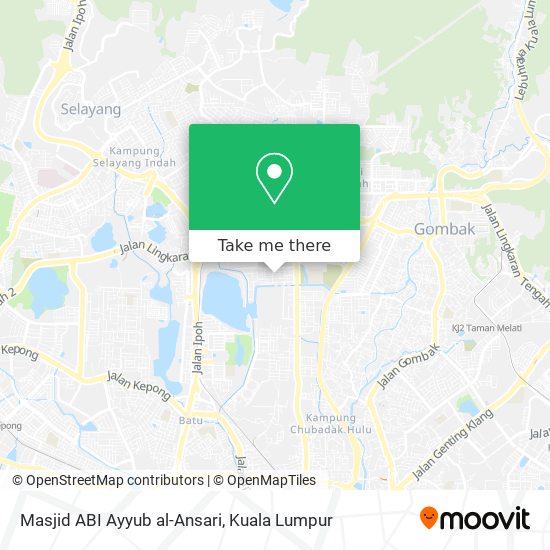 Masjid ABI Ayyub al-Ansari map