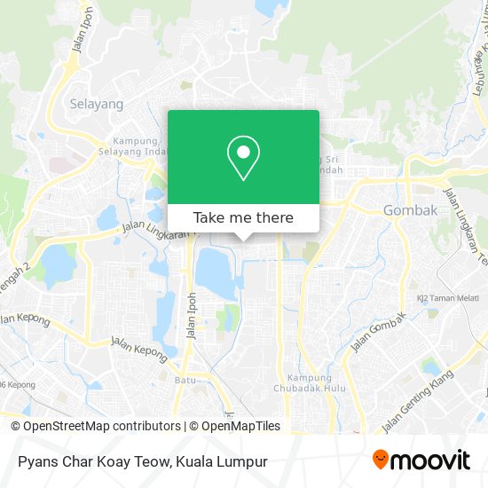 Pyans Char Koay Teow map