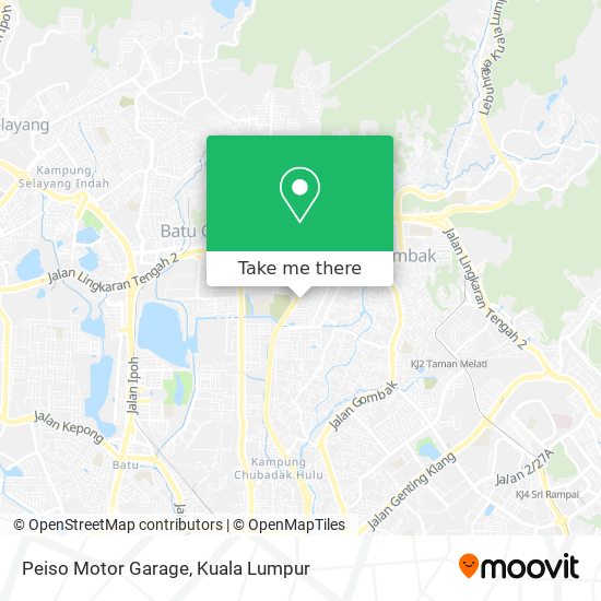 Peiso Motor Garage map