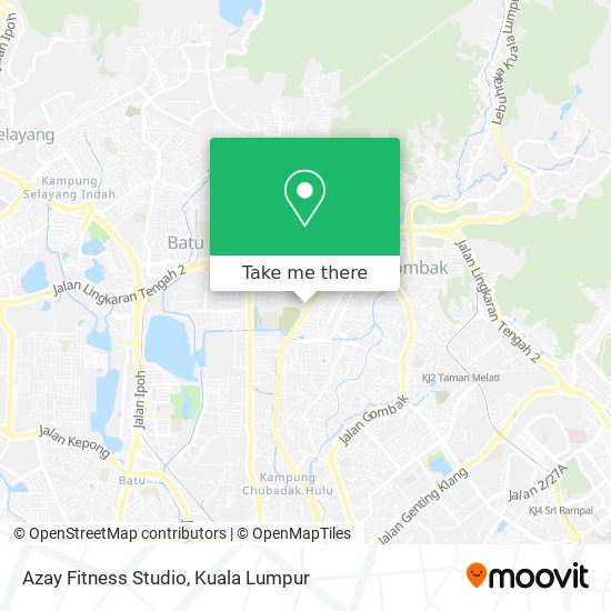 Azay Fitness Studio map