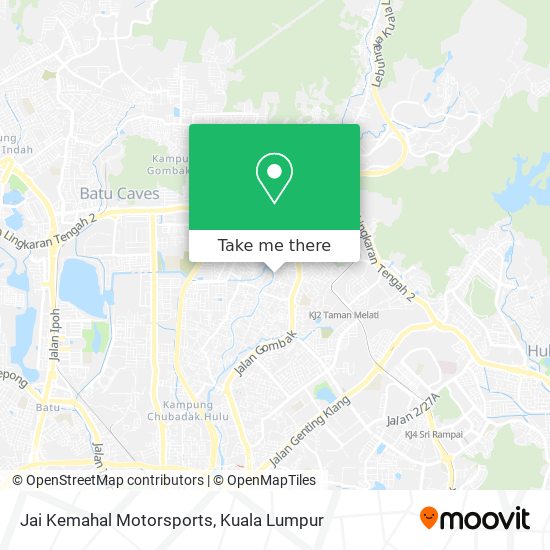 Jai Kemahal Motorsports map