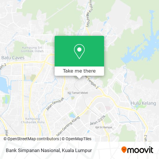 Bank Simpanan Nasional map