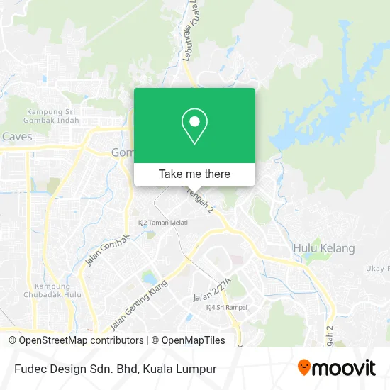 Fudec Design Sdn. Bhd map