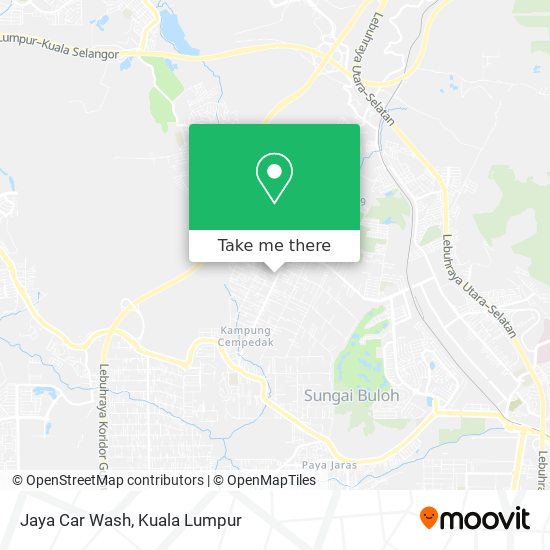 Peta Jaya Car Wash