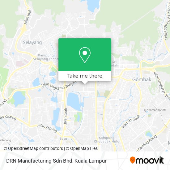 DRN Manufacturing Sdn Bhd map