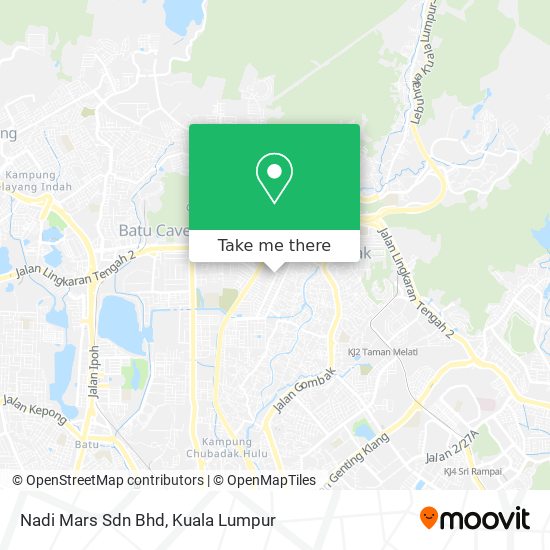Nadi Mars Sdn Bhd map