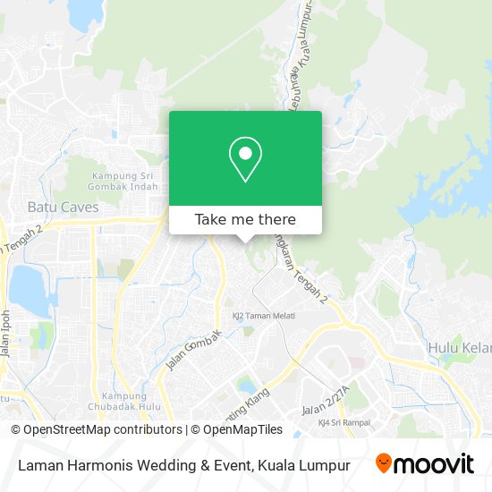 Laman Harmonis Wedding & Event map
