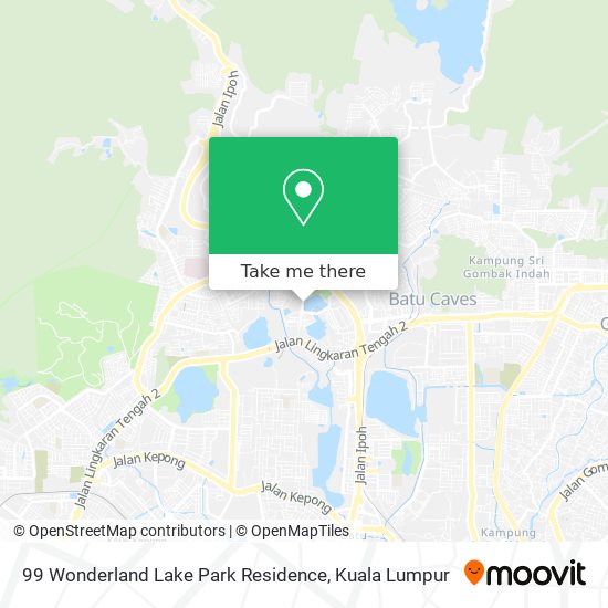99 Wonderland Lake Park Residence map