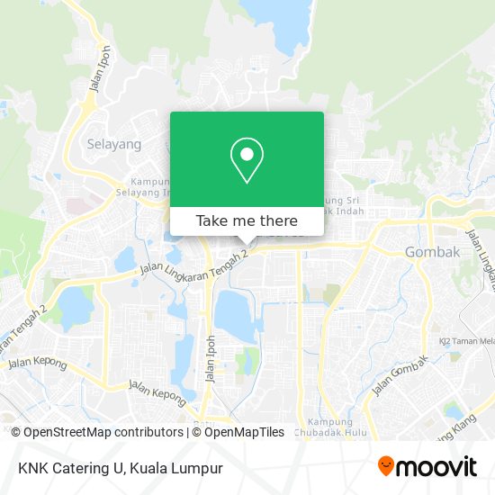 KNK Catering U map