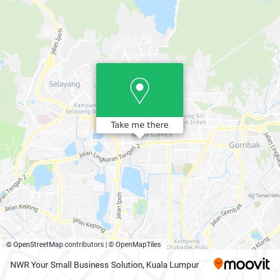 NWR Your Small Business Solution map