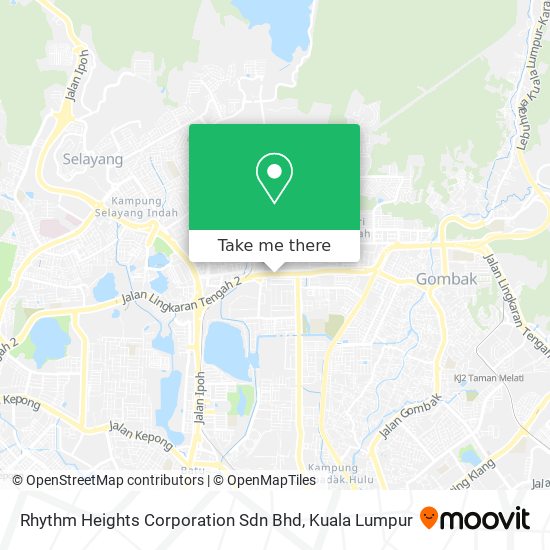 Rhythm Heights Corporation Sdn Bhd map