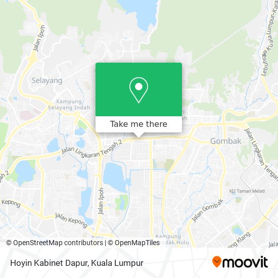 Hoyin Kabinet Dapur map