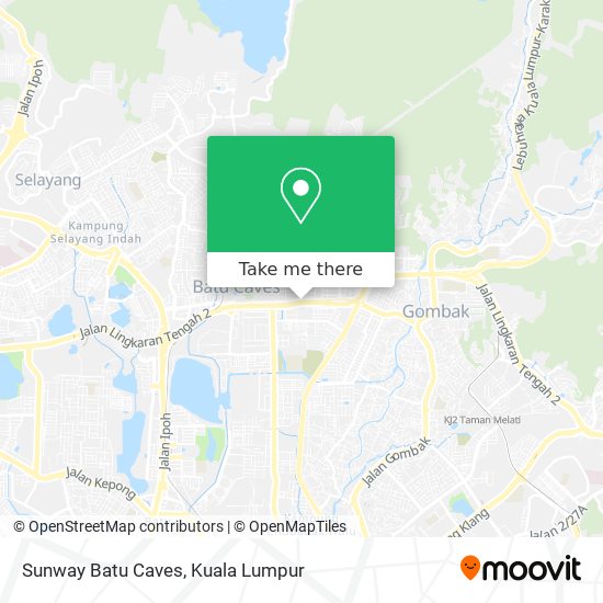 Sunway Batu Caves map