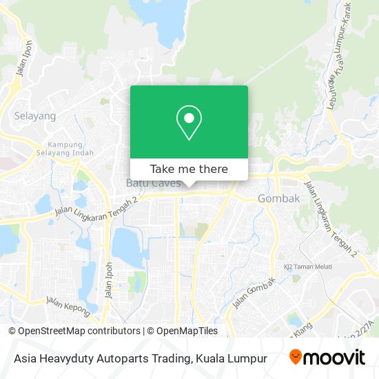 Asia Heavyduty Autoparts Trading map