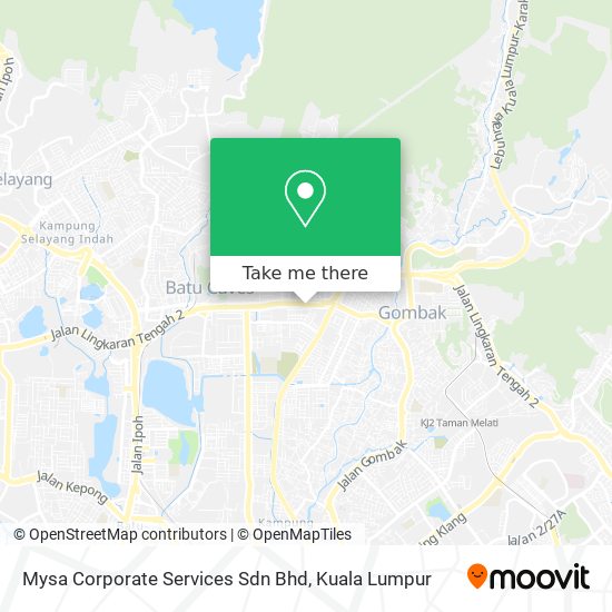 Mysa Corporate Services Sdn Bhd map