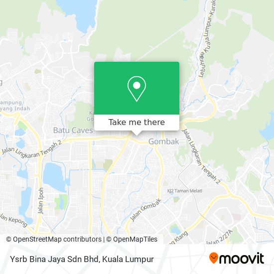 Ysrb Bina Jaya Sdn Bhd map