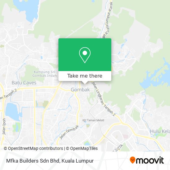 Mfka Builders Sdn Bhd map