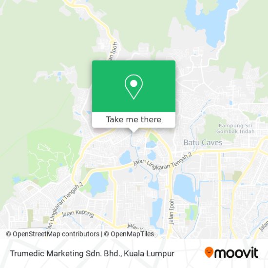 Trumedic Marketing Sdn. Bhd. map