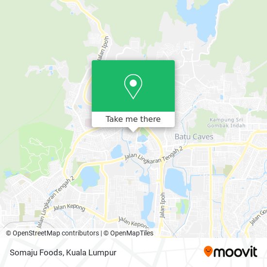 Somaju Foods map
