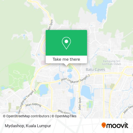 Mydashop map