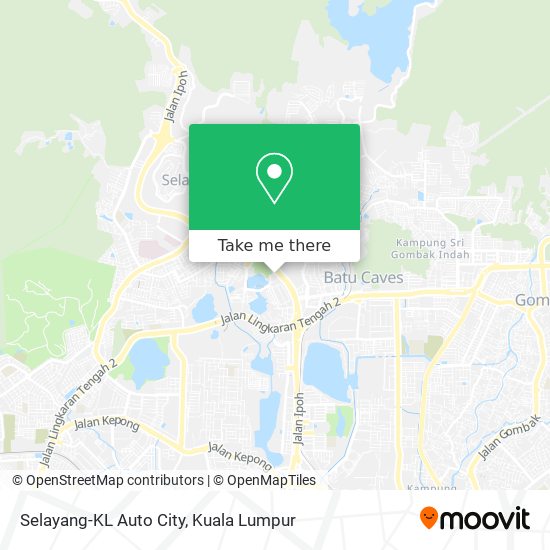 Peta Selayang-KL Auto City