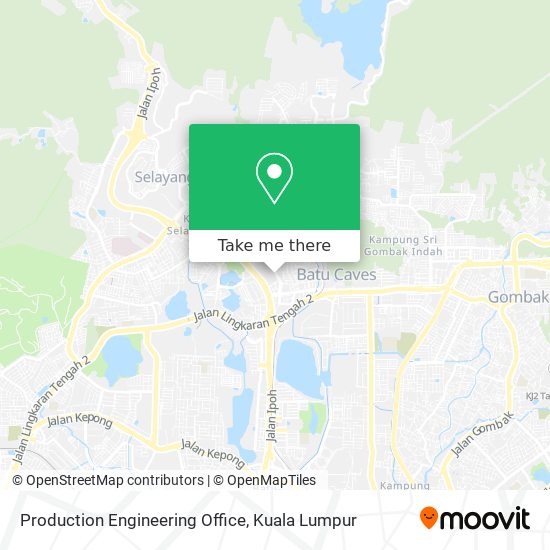 Production Engineering Office map