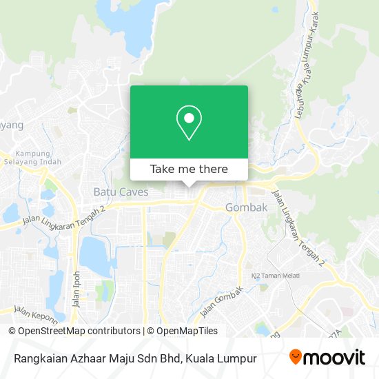 Rangkaian Azhaar Maju Sdn Bhd map
