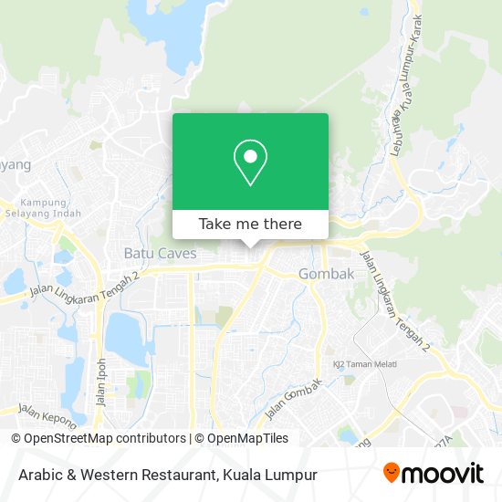 Arabic & Western Restaurant map