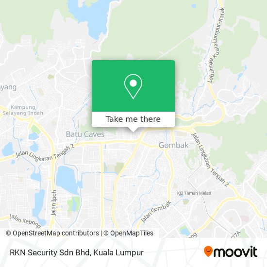 RKN Security Sdn Bhd map