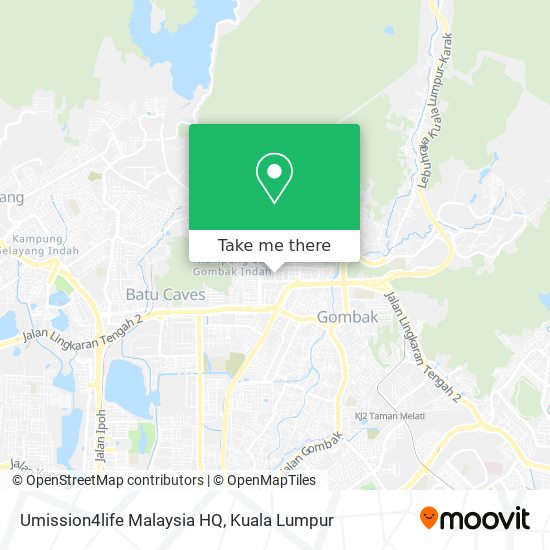 Umission4life Malaysia HQ map