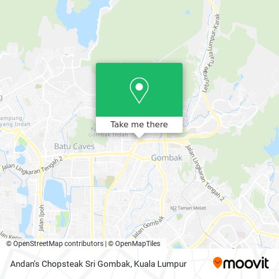 Peta Andan's Chopsteak Sri Gombak