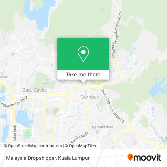 Malaysia Dropshipper map