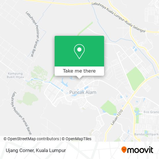 Ujang Corner map