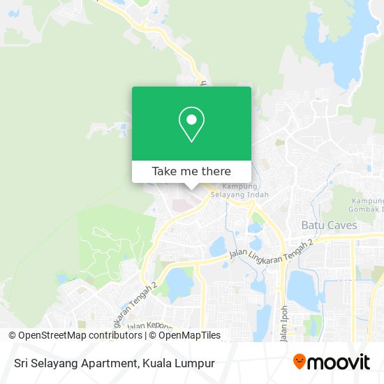 Peta Sri Selayang Apartment