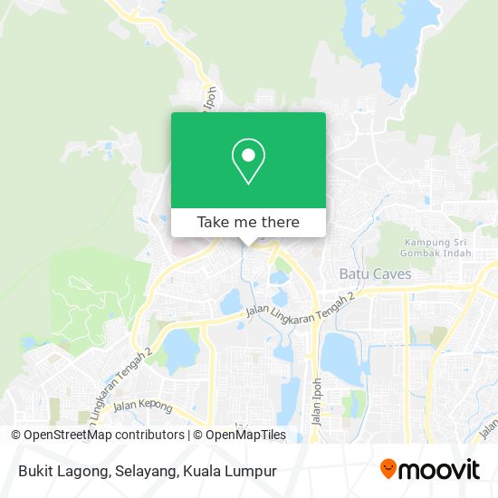 Bukit Lagong, Selayang map
