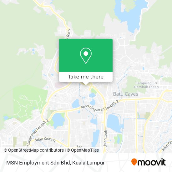 Peta MSN Employment Sdn Bhd