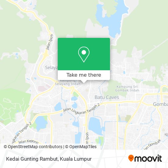 Kedai Gunting Rambut map