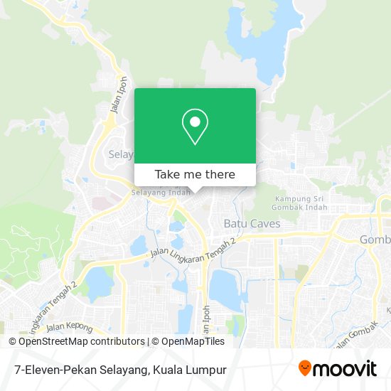 7-Eleven-Pekan Selayang map