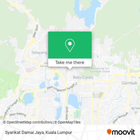 Peta Syarikat Damai Jaya