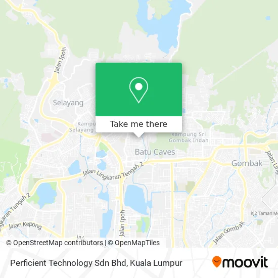Perficient Technology Sdn Bhd map