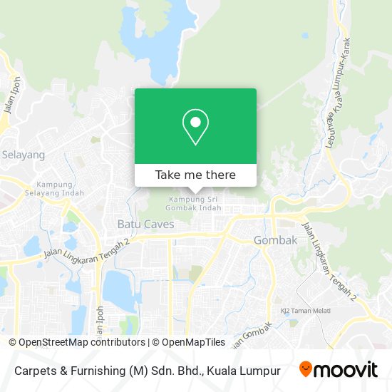 Carpets & Furnishing (M) Sdn. Bhd. map