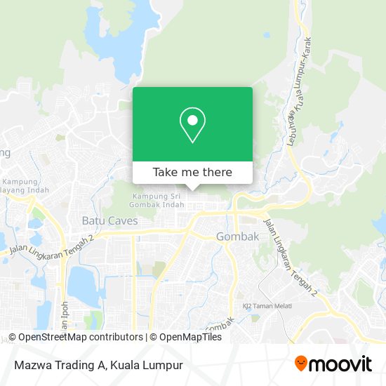 Mazwa Trading A map