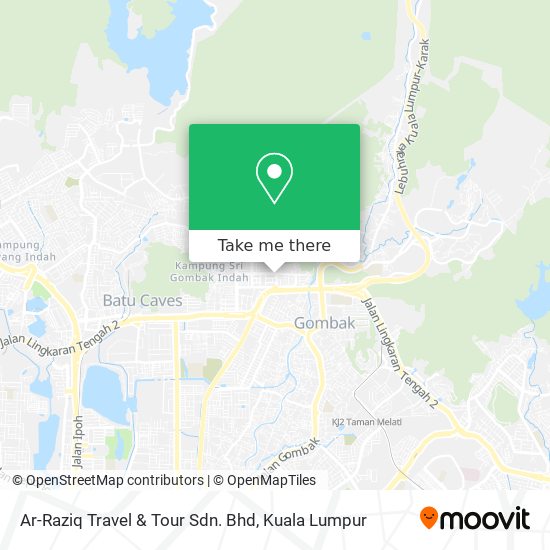 Ar-Raziq Travel & Tour Sdn. Bhd map