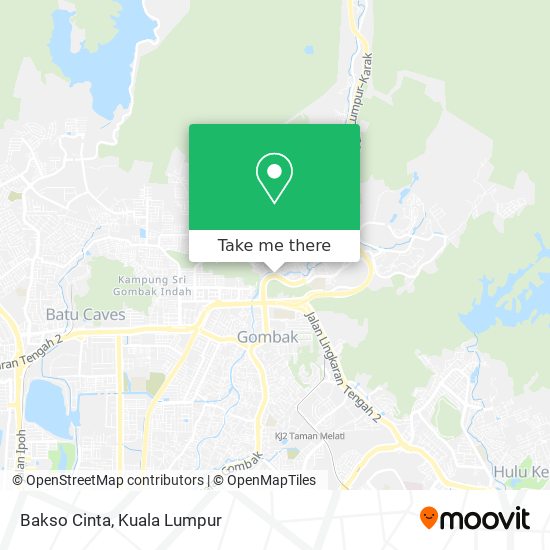 Bakso Cinta map