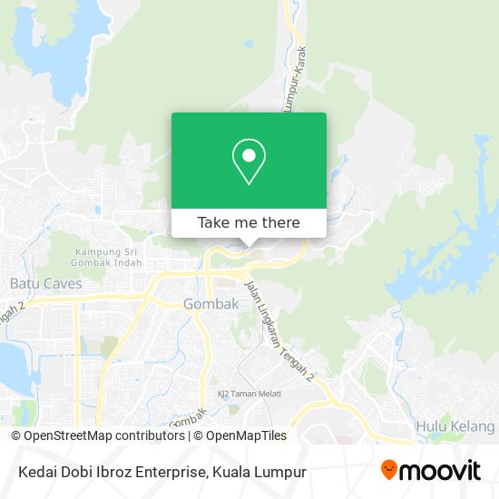 Kedai Dobi Ibroz Enterprise map