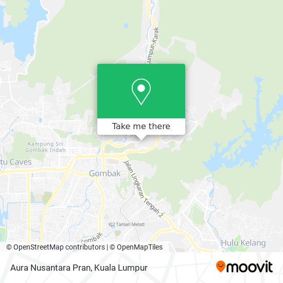 Aura Nusantara Pran map