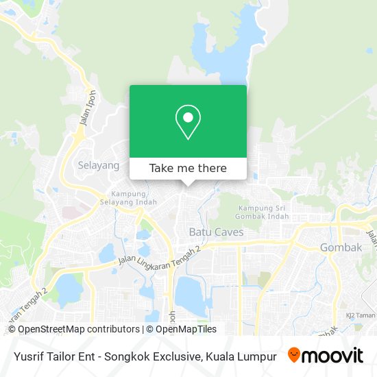 Peta Yusrif Tailor Ent - Songkok Exclusive