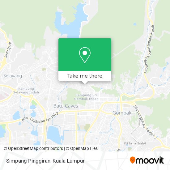 Peta Simpang Pinggiran