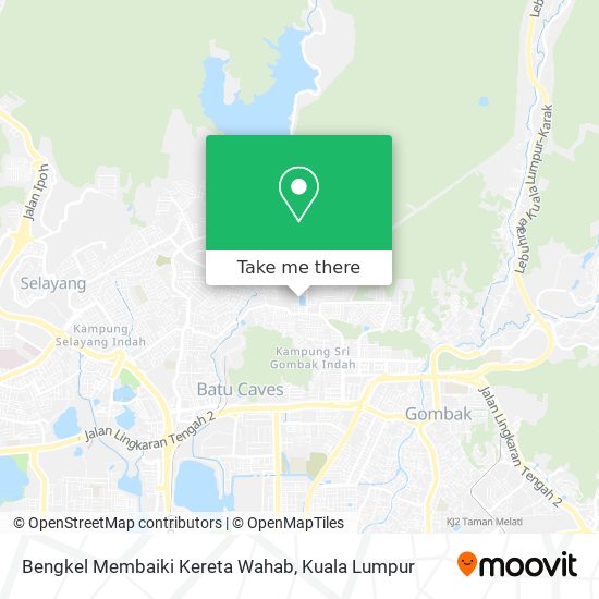 Bengkel Membaiki Kereta Wahab map